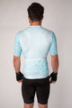 HOLOKOLO Cyklistický dres s krátkým rukávem - DELICATE ELITE - světle modrá