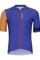 HOLOKOLO Cyklistický dres s krátkým rukávem - GREAT ELITE - oranžová/modrá