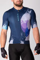 HOLOKOLO Cyklistický krátký dres a krátké kalhoty - FABULOUS ELITE - černá/modrá