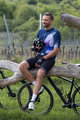 HOLOKOLO Cyklistický krátký dres a krátké kalhoty - FABULOUS ELITE - černá/modrá