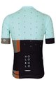 HOLOKOLO Cyklistický krátký dres a krátké kalhoty - GRATEFUL ELITE - černá/světle modrá