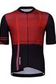 HOLOKOLO Cyklistický dres s krátkým rukávem - AMOROUS ELITE - černá/červená