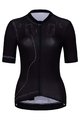 HOLOKOLO Cyklistický dres s krátkým rukávem - PLAYFUL ELITE LADY - černá