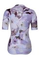 HOLOKOLO Cyklistický dres s krátkým rukávem - CONFIDENT ELITE LADY - fialová/bílá