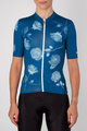 HOLOKOLO Cyklistický dres s krátkým rukávem - CHARMING ELITE LADY - modrá/světle modrá