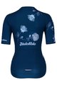 HOLOKOLO Cyklistický krátký dres a krátké kalhoty - CHARMING ELITE LADY - světle modrá/černá/modrá