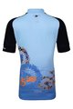 HOLOKOLO Cyklistický krátký dres a krátké kalhoty - BIKERS KIDS - modrá/černá/bílá
