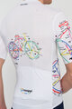 HOLOKOLO Cyklistický dres s krátkým rukávem - MAAPPI ELITE - vícebarevná/bílá
