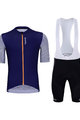 HOLOKOLO Cyklistický krátký dres a krátké kalhoty - GLAD ELITE - černá/modrá