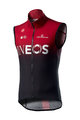 CASTELLI Cyklistická vesta - INEOS 2020 - černá/červená
