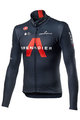 CASTELLI Cyklistický dres s dlouhým rukávem zimní - INEOS GRENADIERS '21 - modrá/světle modrá