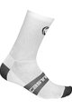 CASTELLI Cyklistické ponožky klasické - TEAM INEOS - bílá