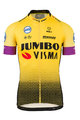 AGU Cyklistický dres s krátkým rukávem - JUMBO-VISMA 2019 - černá/žlutá