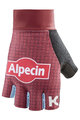 KATUSHA SPORTS Cyklistické rukavice krátkoprsté - ALPECIN 2019 - červená
