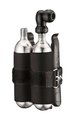 LEZYNE CO2 pumpa/pumpička - TWIN KIT 25G - stříbrná/černá