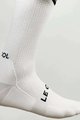 LE COL Cyklistické ponožky klasické - BORA HANSGROHE 2022 - bílá