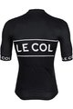 LE COL Cyklistický krátký dres a krátké kalhoty - LE COLSPORT LOGO + S - černá