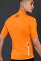 LE COL Cyklistický dres s krátkým rukávem - HORS CATEGORIE II - oranžová