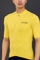 LE COL Cyklistický dres s krátkým rukávem - HORS CATEGORIE II - žlutá