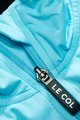 LE COL Cyklistický dres s krátkým rukávem - PRO RAIN - světle modrá