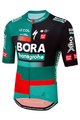 LE COL Cyklistický dres s krátkým rukávem - BORA HANSGROHE 2023 SPORT REPLICA - červená/černá/zelená