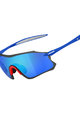 LIMAR Cyklistické brýle - S9 - modrá/červená