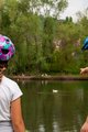 LIMAR Cyklistická přilba - PRO M KIDS - růžová/světle modrá