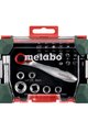 METABO Cyklistické nářadí - BIT AND RATCHET BOX - černá