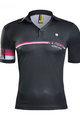 MONTON Cyklistické triko s krátkým rukávem - HOT WIND - černá