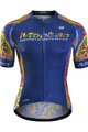 MONTON Cyklistický dres s krátkým rukávem - TROPICAL PASSION - černá