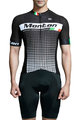 MONTON Cyklistický dres s krátkým rukávem - TEMEST  - černá