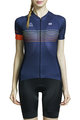 MONTON Cyklistický dres s krátkým rukávem - SEA LIGHT LADY - modrá