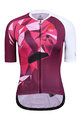 MONTON Cyklistický dres s krátkým rukávem - FLAMINGO LADY - růžová/bílá