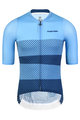 MONTON Cyklistický dres s krátkým rukávem - SUU - modrá/světle modrá