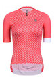 MONTON Cyklistický dres s krátkým rukávem - DIVERSION LINE LADY - růžová
