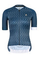 MONTON Cyklistický dres s krátkým rukávem - DIVERSION LINE LADY - modrá