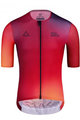 MONTON Cyklistický dres s krátkým rukávem - FIRE - červená