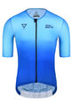 MONTON Cyklistický dres s krátkým rukávem - WATER - modrá