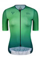 MONTON Cyklistický dres s krátkým rukávem - EARTH LADY - zelená