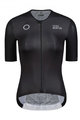 MONTON Cyklistický dres s krátkým rukávem - SPIRIT LADY - černá