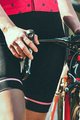 MONTON Cyklistické kalhoty krátké bez laclu - COLOURWING LADY - růžová/černá