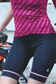 MONTON Cyklistické kalhoty krátké bez laclu - COLOURWING LADY - růžová/černá