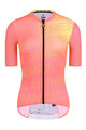 MONTON Cyklistický dres s krátkým rukávem - SUMMER LADY - oranžová