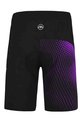 MONTON Cyklistické kalhoty krátké bez laclu - BAM MTB - černá/fialová