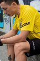 MONTON Cyklistické kalhoty krátké bez laclu - BOOM MTB - žlutá/černá