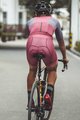 MONTON Cyklistický dres s krátkým rukávem - CHECHEN - červená/fialová