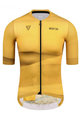 MONTON Cyklistický krátký dres a krátké kalhoty - DESERT - bílá/černá/žlutá