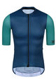MONTON Cyklistický krátký dres a krátké kalhoty - CHECHEN - černá/zelená