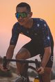 MONTON Cyklistický dres s krátkým rukávem - SPACECAT - modrá/vícebarevná
