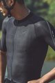 MONTON Cyklistický dres s krátkým rukávem - PRO CARBONFIBER - černá